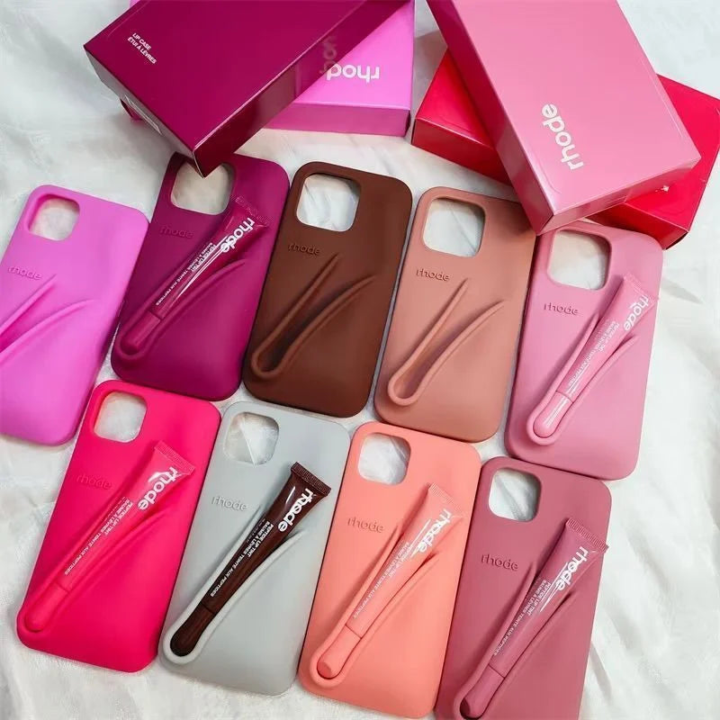 Rhode Rujlu Toz Pembe Telefon Kılıfı