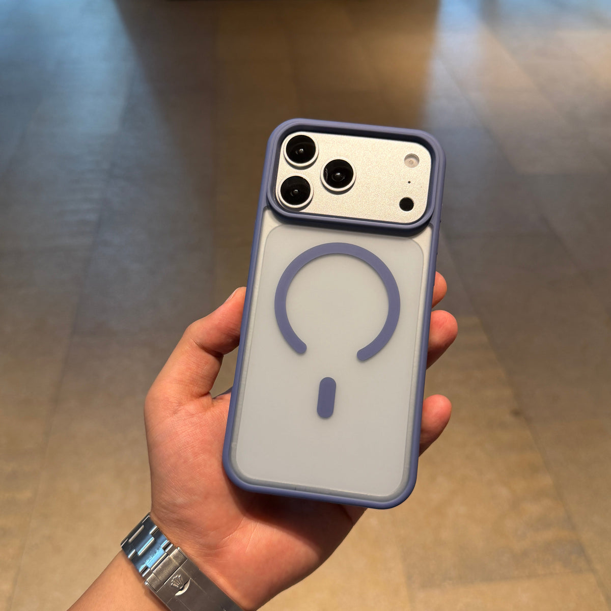 Renkli Şeffaf MagSafe iPhone Kılıflar