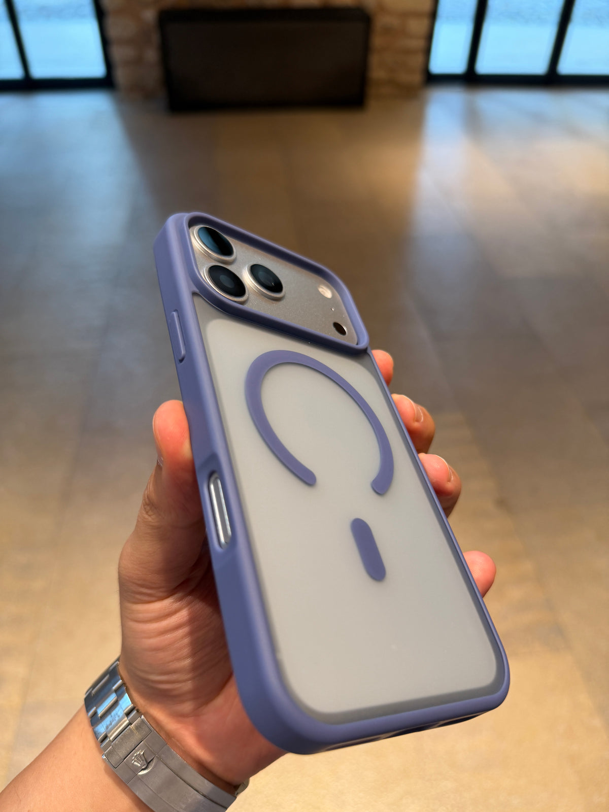 Renkli Şeffaf MagSafe iPhone Kılıflar