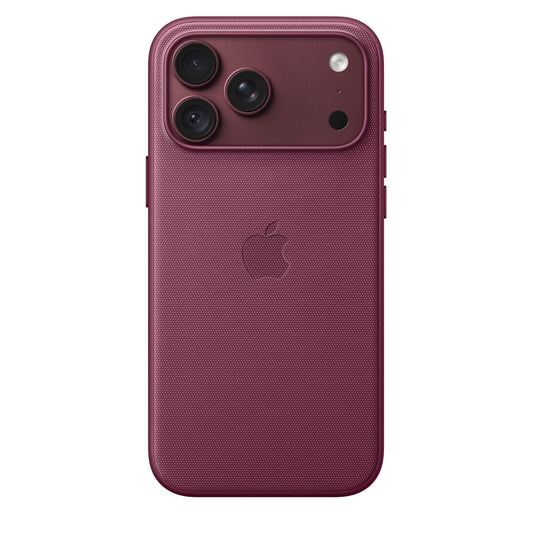 MagSafe Özellikli Premium Tech Dokuma Kılıf Bordo ÖN SİPARİŞ