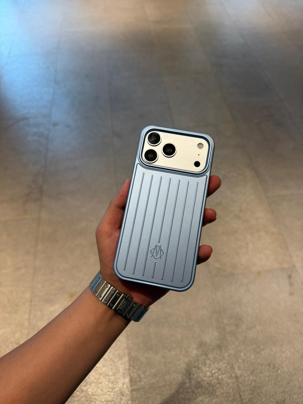 Rimowa İphone Telefon Kılıfı Mavi