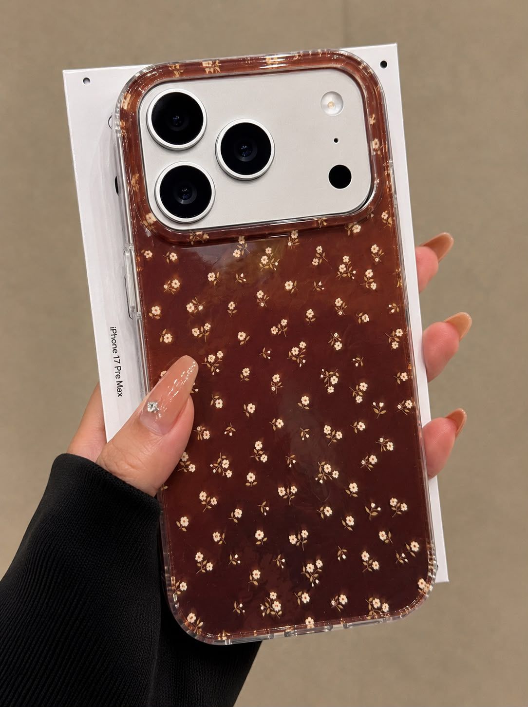 Şeffaf Leopar Desenli iPhone Kılıf
