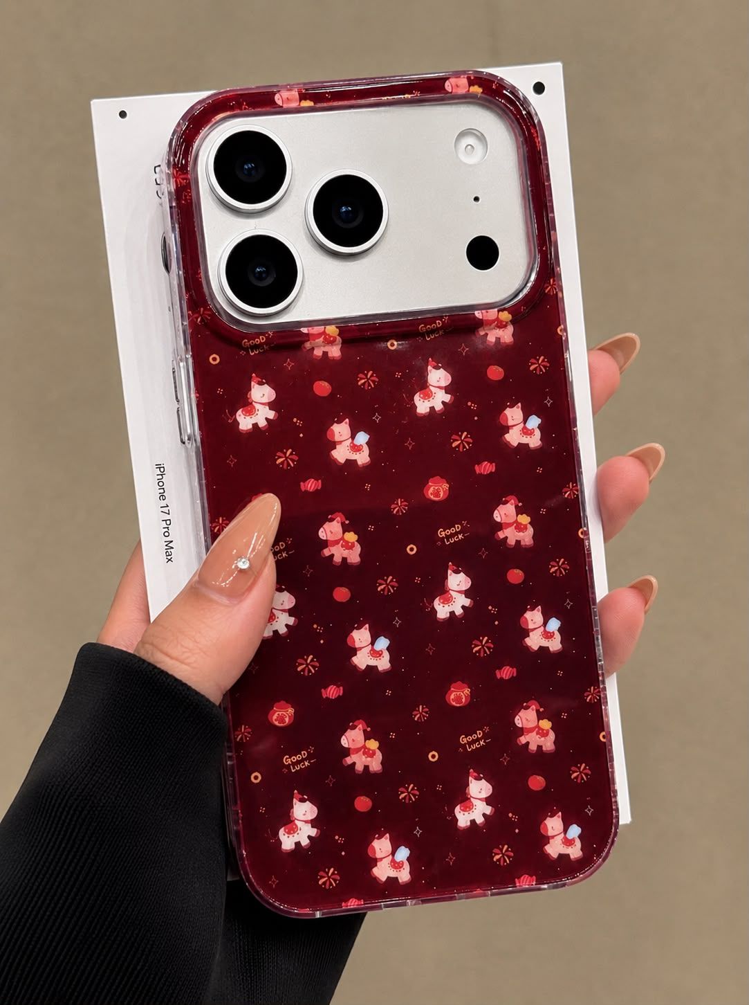 Şeffaf Leopar Desenli iPhone Kılıf