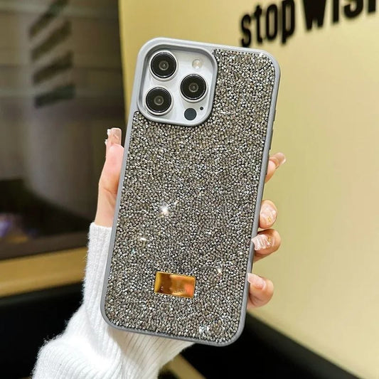 Swarovski Taşlı Kılıf Gri